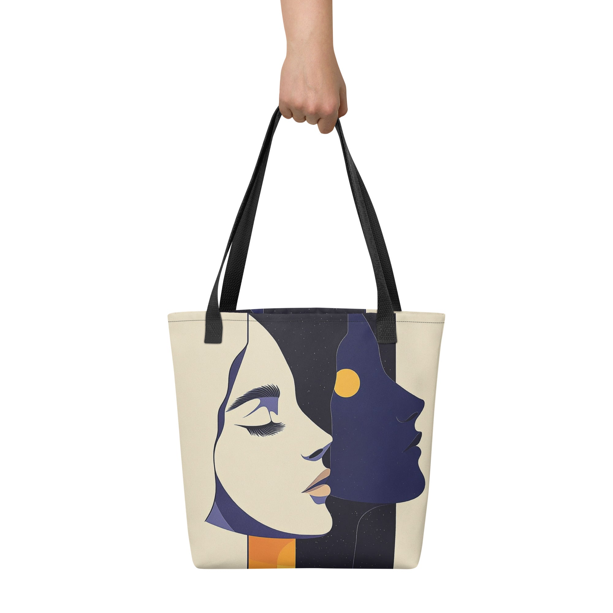 Tote bag Gémeaux - Esprits miroir | AWEN