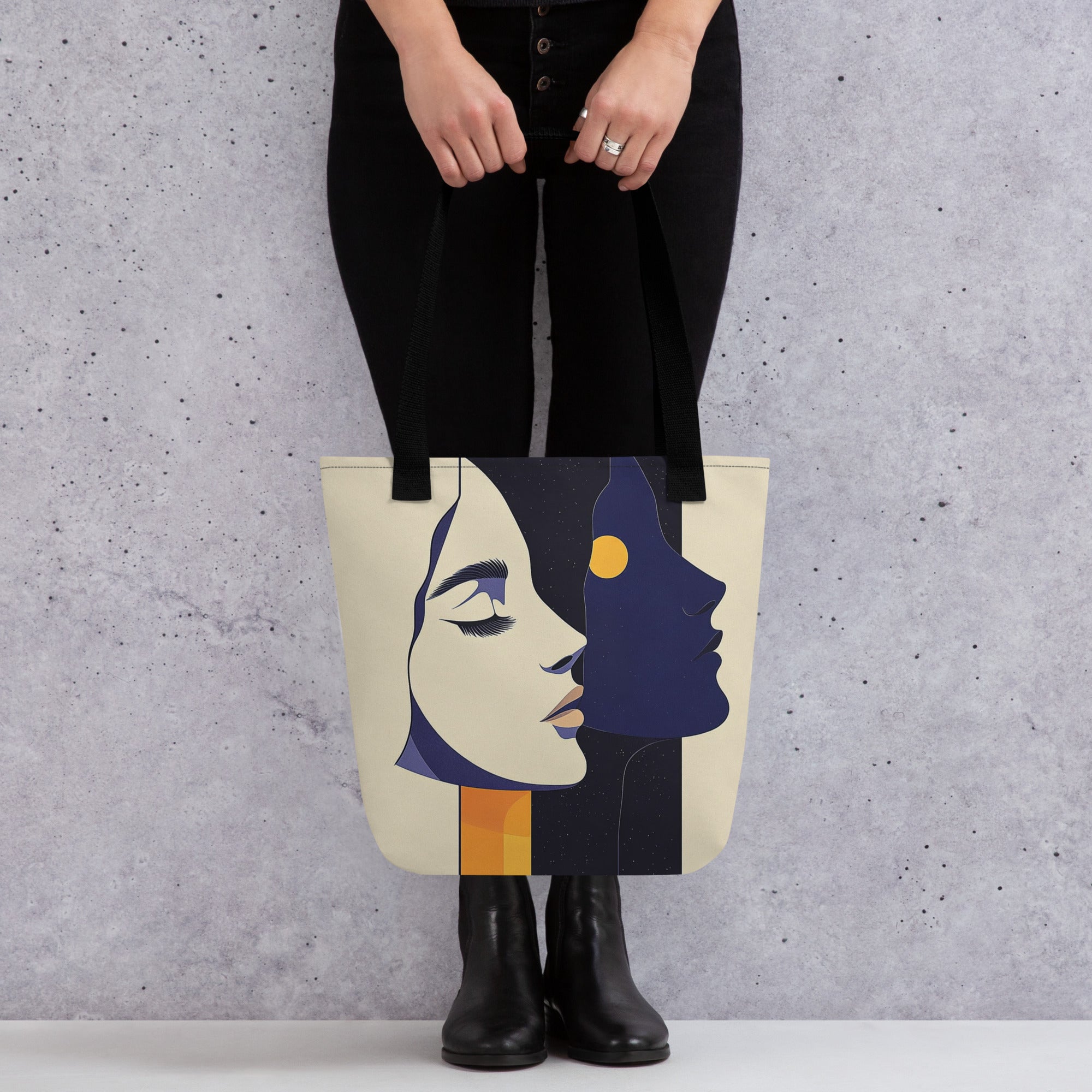Tote bag Gémeaux - Esprits miroir | AWEN